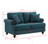 Modern Sofa for Living Room,61" Green Chenille Sofa Couch