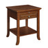 American Heritage Logan End Table with Drawer and Slide