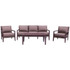 Lakehouse II 4 pc Sofa Set Includes: One Sofa, One Coffee Table and Two Club Chairs