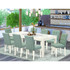 9 Piece Dining Room Set consists A Dinner Table