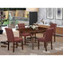 5 Piece Mid Century Modern Dining Table Set consists A Modern Table
