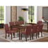 9 Piece Kitchen Table Set consists A Dinning Table