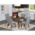5 Piece Modern Dining Table Set Consists of a Rectangle Kitchen Table