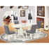 5 Piece Dining Table Set consists A Modern Dinner Table