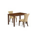 3 Piece Dining Set Includes a Rectangle Kitchen Dining Table