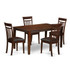5 Pc Dining room set for 4 set - Dining Table and 4 Dining Chairs