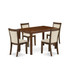 5 Piece Modern Dining Table Set Consist of a Rectangle Kitchen Table