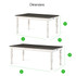 Joanna Two Tone Dining Table