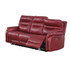 Fortuna Power Recliner Sofa - Dark Red