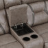 Tyson Reclining Glider Console Loveseat