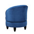 Sophia Swivel Accent Chair Blue Velvet