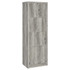 Burke 3-shelf Media Tower With Storage Cabinet Grey Driftwood