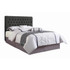 Chloe Tufted Upholstered California King Bed Charcoal