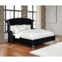 Deanna California King Tufted Upholstered Bed Black
