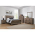 Frederick 4-piece Queen Panel Bedroom Set Weathered Oak