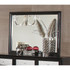 Barzini Rectangular Dresser Mirror Black