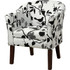 Accent Chair Traditional, Black/White