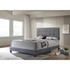 Mapes Tufted Upholstered Queen Bed Grey