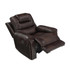 North Motion Collection Power2 Recliner Transitional, Dark Brown