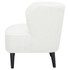 Alonzo Upholstered Track Arms Accent Chair Natural