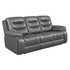 Flamenco Tufted Upholstered Power Sofa Charcoal