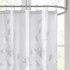Floral Printed Burnout Shower Curtain