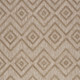 Handmade Beige 4' X 6' Indoor Outdoor Area Rug Rectangular Hallway Pattern for Entryway Living Room 