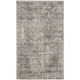 3' X 5' Beige and Grey Abstract Power Loom Non-Skid Area Rug Elegant Modern Design Set