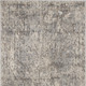 3' X 5' Beige and Grey Abstract Power Loom Non-Skid Area Rug Elegant Modern Design Set