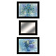 Set of Three Bath Relax 2 Black Framed Prints Bathroom Wall Art with Black Frame 