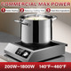 Commercial Induction Cooktop,1800W Induction Burner with Sensor Touch, Knob and LCD Screen,ETL-Certified Single Electric Burner
