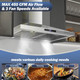 Range Hood 30 Inches,Stainless Steel Wall Mount Range Hood,Vent Hood 30 Inch W/Touch Control,Baffle Filters Kitchen Hood