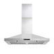 Range Hood 30 Inch, Vent Hoods 30 Inch Stainless Steel, 450 CFM Kitchen Hood with LED Light , 3 Speed Exhaust Fan,Touch Control