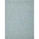 6' X 9' Aqua Indoor Outdoor Area Rug