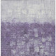 10' X 14' Abstract Indoor Outdoor Area Rug Purple and Silver Washable Carpet