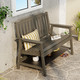 Outdoor 660lbs Weight Capacity Patio Bench 