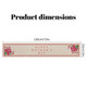 Mother's Day Festive Floral Polyester Table Runner