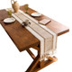 Decorative Cotton Dining Table Runner with Tassel