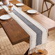 Cotton Woven Knotted Tassels Dining Table Runner
