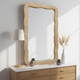 Rattan Wall Mirror, 23.6" W x 1.4" D