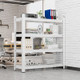 Steel Storage Rack Shelf Unit for Warehouse Garage - Industrial Metal Shelving Systems with Powder Coating Finish