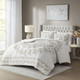 Violette 3 Piece Tufted Cotton Chenille Comforter Set