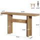 63-Inch Farmhouse Console Table