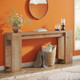 Wooden Console Table for Sofa Entryway or Accent Placement