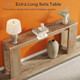 Wooden Console Table for Sofa Entryway or Accent Placement