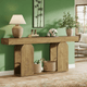 Farmhouse Console Tables, Light Brown