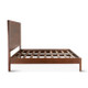 Cosmopolitan King Bed in Honey Brown
