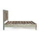 Ibiza Queen Bed in Vintage Teal Reclaimed Wood