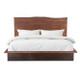 San Marino Queen Bed in Raw Walnut
