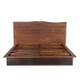 San Marino Queen Bed in Raw Walnut